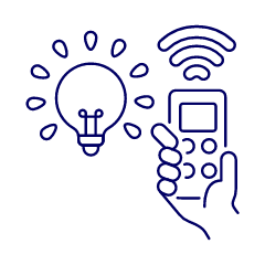 Smart Light 1 Illustration from UX Line Set