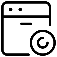 Dishwasher Machine Icon from Ultimate Light Set