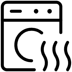 Dryer Machine Icon from Ultimate Light Set