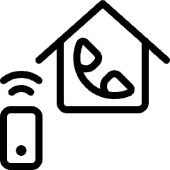 Smart House Call Icon from Ultimate Light Set