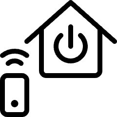 Smart House Power Icon from Ultimate Light Set