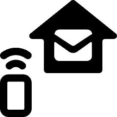 Smart House Remote Icon from Ultimate Bold Set