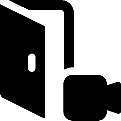 Technology Cat Eye Door Camera Icon from Ultimate Bold Set