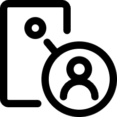 Technology Cat Eye Door User Icon from Ultimate Regular Set