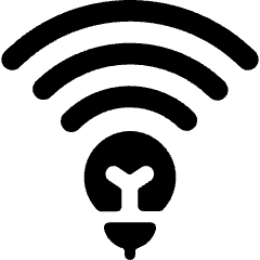 Smart Light Connect Icon from Ultimate Bold Set