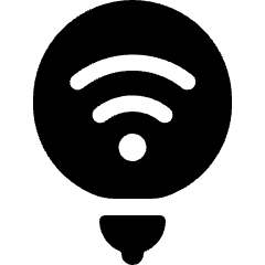 Smart Light Wifi 1 Icon from Ultimate Bold Set