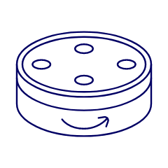 Echo Dot Illustration from UX Line Set