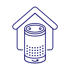 Echo Plus 1 Illustration from UX Line Set