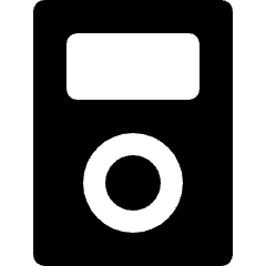 Ipod 1 Icon from Nova Solid Set