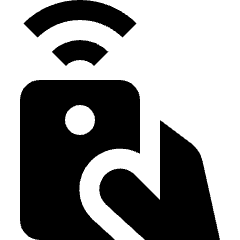 Remote Control 1 Icon from Nova Solid Set