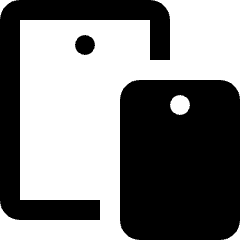 Smart Device Icon from Nova Solid Set