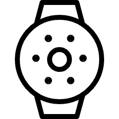 Smart Watch Circle Brightness Icon from Ultimate Light Set