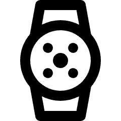 Smart Watch Circle Brightness Icon from Nova Line Set