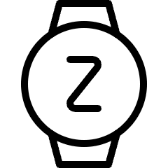 Smart Watch Circle Sleep Icon from Ultimate Light Set