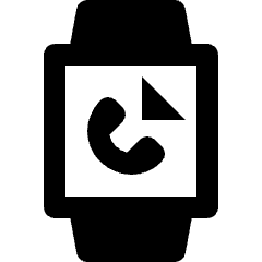 Smart Watch Square Line In Icon from Nova Solid Set
