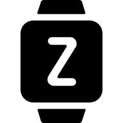 Smart Watch Square Sleep Icon from Ultimate Bold Set