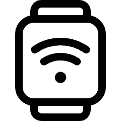 Smart Watch Square Wifi Icon from Ultimate Regular Set