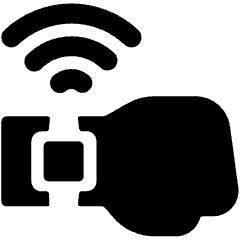 Smart Watch Wrist Icon from Ultimate Bold Set