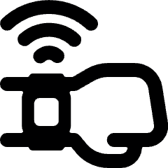 Smart Watch Wrist Alternate Icon from Ultimate Bold Set