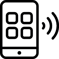 Technology Device Smartphone App Icon from Ultimate Light Set