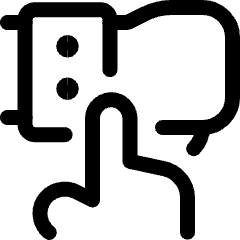 Technology Device Wearable Smart Watch Touch Icon from Ultimate Regular Set