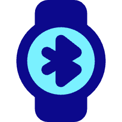 Watch Circle Bluetooth Icon from Core Pop Set