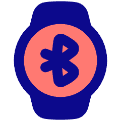 Watch Circle Bluetooth Icon from Plump Pop Set