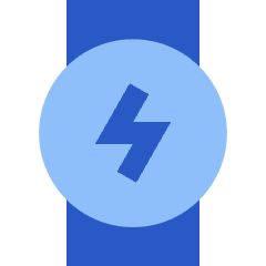 Watch Circle Charging Icon from Sharp Flat Set