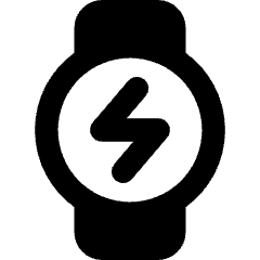 Watch Circle Charging Icon from Core Remix Set