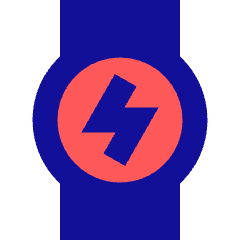Watch Circle Charging Icon from Sharp Pop Set