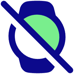 Watch Circle Disable Icon from Plump Pop Set