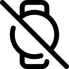 Watch Circle Disable Icon from Core Line Set