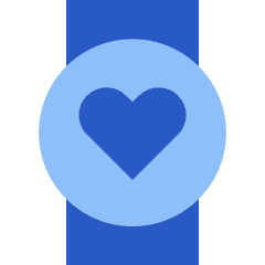Watch Circle Heartbeat Monitor 1 Icon from Sharp Flat Set