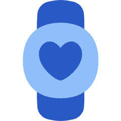 Watch Circle Heartbeat Monitor 1 Icon from Flex Flat Set