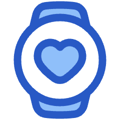 Watch Circle Heartbeat Monitor 1 Icon from Plump Duo Set