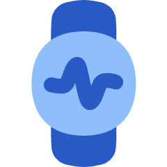 Watch Circle Heartbeat Monitor 2 Icon from Flex Flat Set