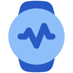 Watch Circle Heartbeat Monitor 2 Icon from Plump Flat Set