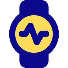 Watch Circle Heartbeat Monitor 2 Icon from Core Pop Set