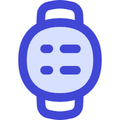Watch Circle Menu Icon from Flex Duo Set