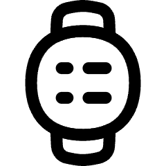 Watch Circle Menu Icon from Flex Line Set