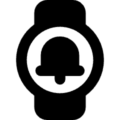 Watch Circle Notification Icon from Core Remix Set