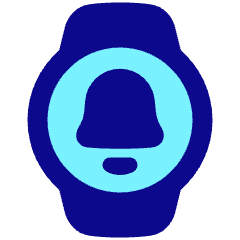 Watch Circle Notification Icon from Plump Pop Set