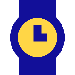 Watch Circle Time Icon from Sharp Pop Set