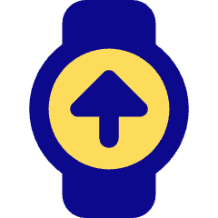 Watch Circle Upload Icon from Core Pop Set