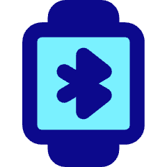 Watch Square Bluetooth Icon from Core Pop Set