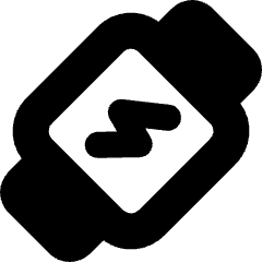 Watch Square Charging Icon from Micro Solid Set