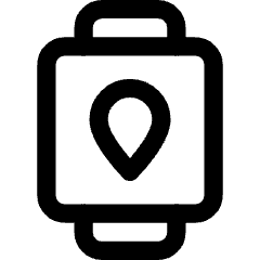 Watch Square Location Icon from Core Line Set