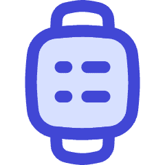 Watch Square Menu Icon from Flex Duo Set