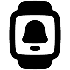 Watch Square Notification Icon from Plump Remix Set