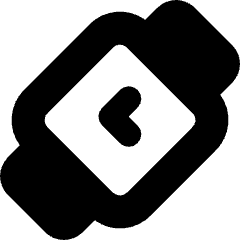 Watch Square Time Icon from Micro Solid Set